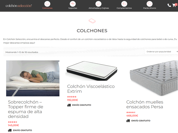 Proyecto ColchónSelección
